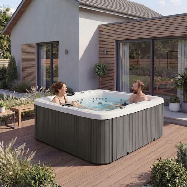 LS700DX 7-Person 90-Jet 230V Standard Spa with Waterfall