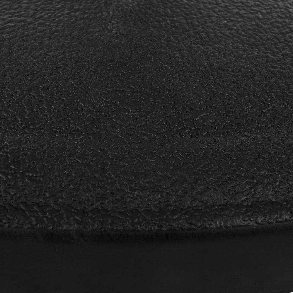 Black Half-Circle Metal Outdoor Patio Umbrella Base