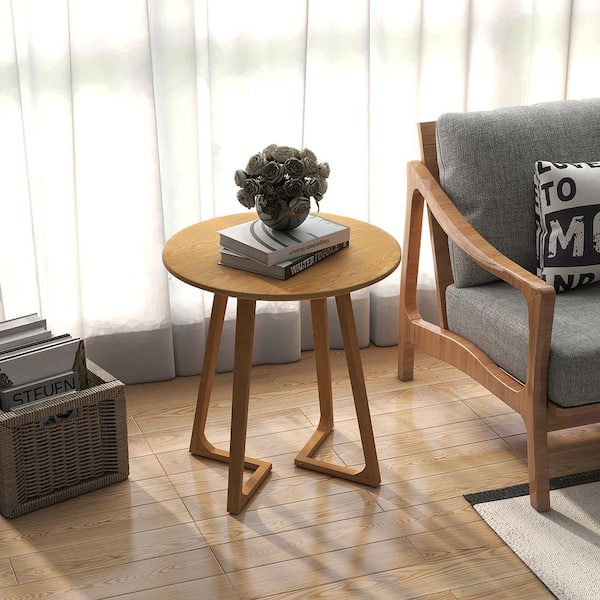 Small circle side table sales