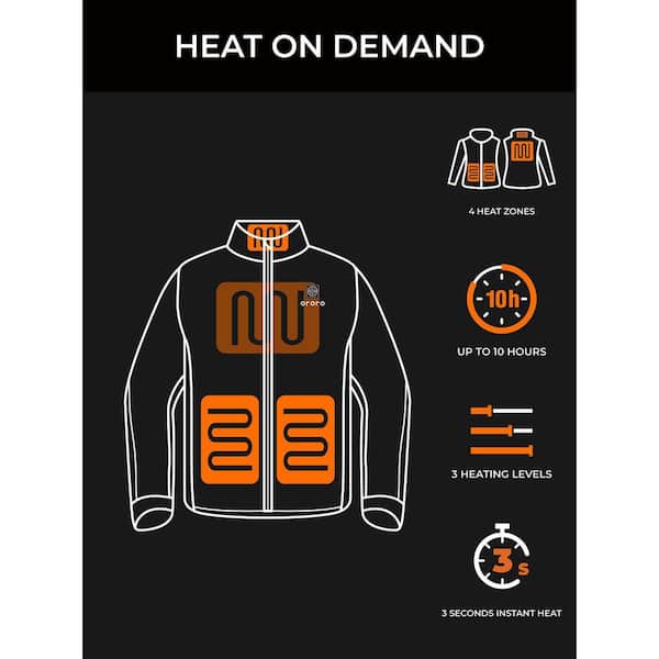 ORORO Men's Heated Down Jacket review - the warmest jacket I have ever worn  - The Gadgeteer