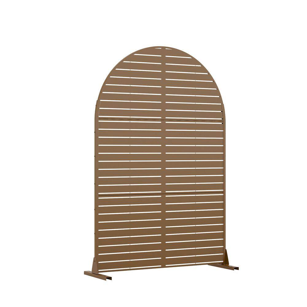 72 in. x 47 in. Brown Galvanized Steel Garden Fence price history on PriceWatchPro