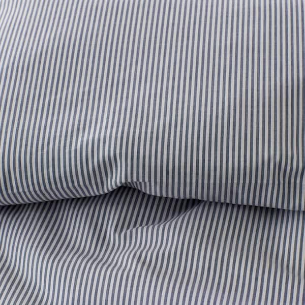 Company Cotton Stripe Yarn-Dyed Cotton Percale Sheet Set