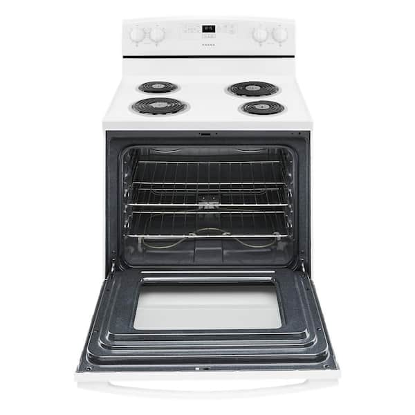 Amana White 4.8 Cu. Ft. Coil Top Electric Range