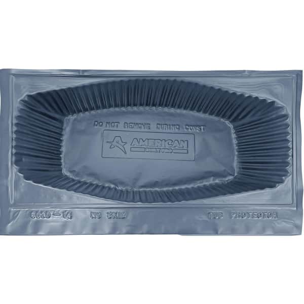 60 in. x 30 in. Adjustable 14-16 in. Plastic Bath Tub Protector with Foam Bottom (12-Pack)