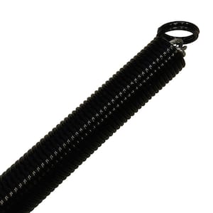 110 lbs. (50 kg) Capacity Garage Door Extension Springs, Black and White (Pair)