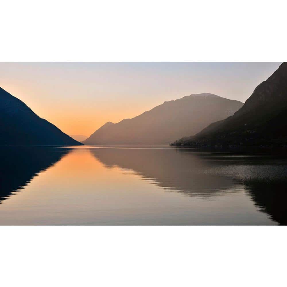 GIANT ART 48 in. x 84 in. "Tramonto II" by Roberto Scaroni Canvas Wall