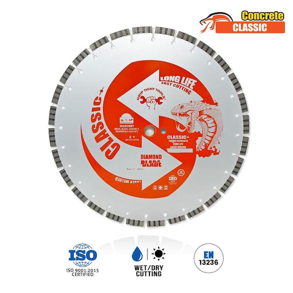 16 in. Classic Plus - Laser Welded Turbo Segmented Diamond Blade - Multi-Purpose (3-Pack)