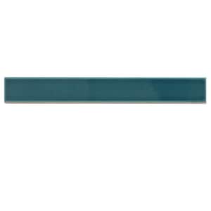 Emser Vogue 22-Pack Black 2-in x 16-in Matte Ceramic Subway Wall Tile