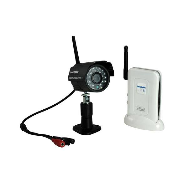 SecurityMan Digital Wireless Indoor/Outdoor Camera Kit with Audio and Night Vision