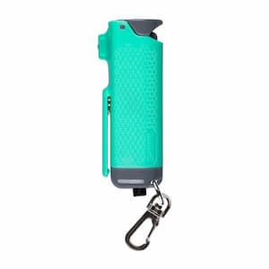 Safe Escape Pepper Gel, Seatbelt Cutter and Window Glass Breaker in Mint Green