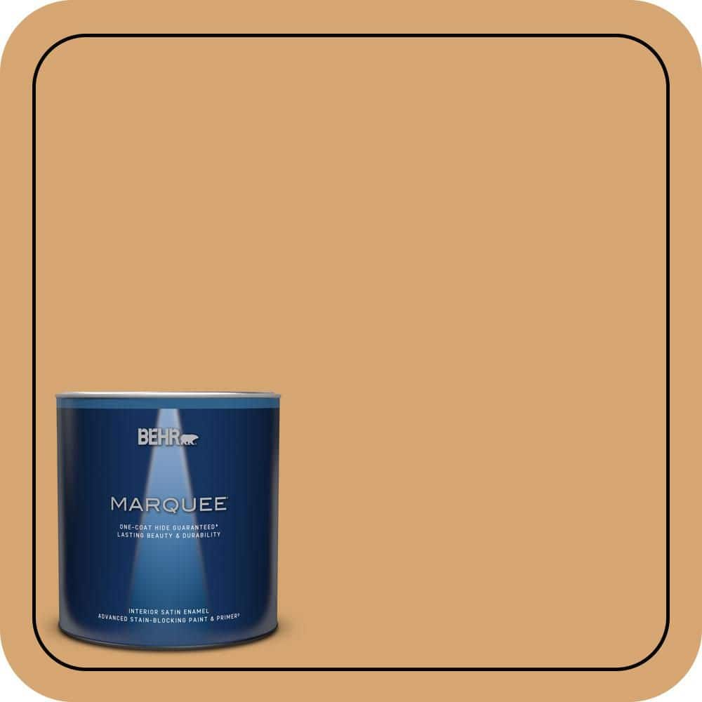 1 qt. #M250-4 Cake Spice Satin Enamel Interior Paint & Primer price history on PriceWatchPro