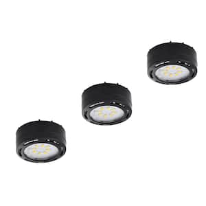Brilliant Evolution LED White Puck Light With Remote (2-Pack) BRRC134 - The  Home Depot