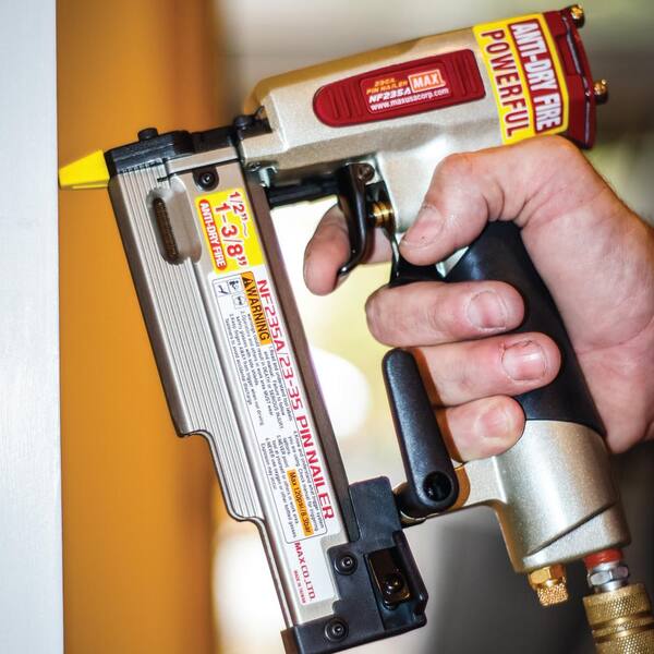 MAX 23-Gauge Micro Pinner NF235A/23-35 - The Home Depot