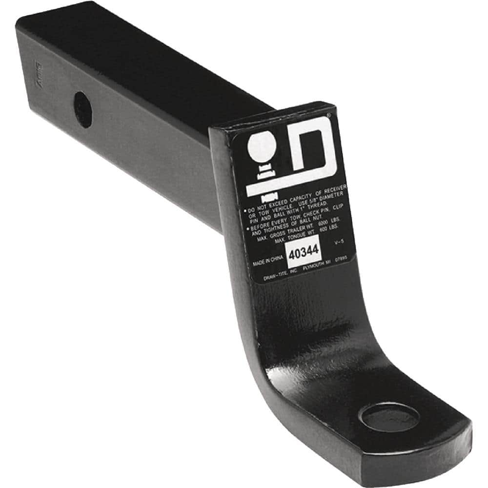 Draw-Tite Quick-Loading Ball Mount, 4 in. Drop, Black