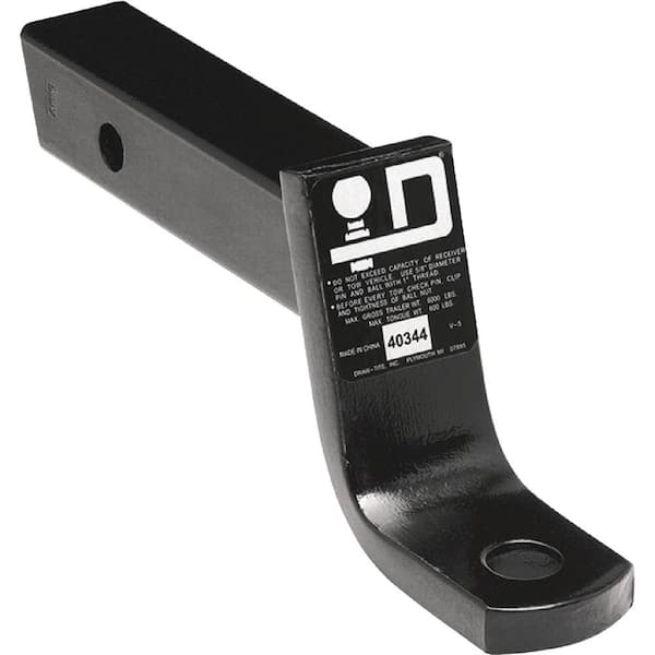 Unbranded Draw-Tite Quick-Loading Ball Mount, 4 in. Drop, Black