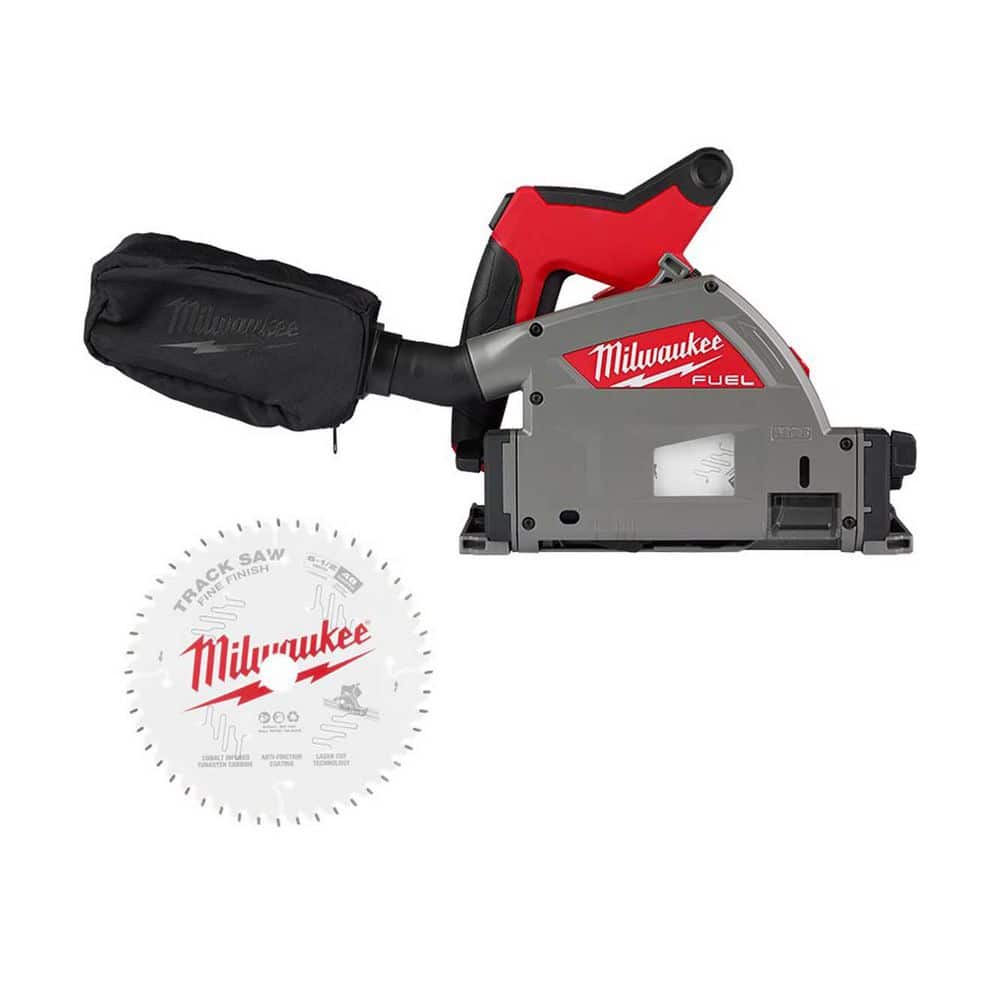 M18 FUEL 18V Lithium-Ion Cordless Brushless 6-1/2 in. Plunge Cut Track Saw (Tool-Only) & 6-1/2 in Blade price history on PriceWatchPro
