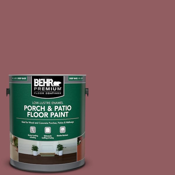 BEHR PREMIUM 1 gal. #S130-6 Spiced Potpourri Low-Lustre Enamel Interior/Exterior Porch and Patio Floor Paint