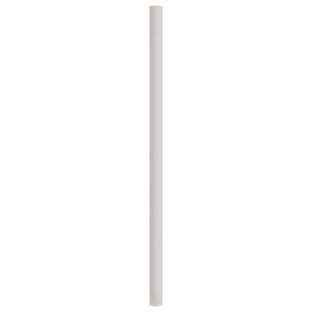 7 ft. White Outdoor Direct Burial Aluminum Lamp Post fits Most Standard 3 in. Post Top Fixtures Includes Inlet Hole price history on PriceWatchPro