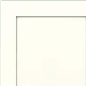 Thornton 7 5/16 in. W x 3/4 in. D x 7 5/16 in. H Quarter Cabinet Door Sample in Frost