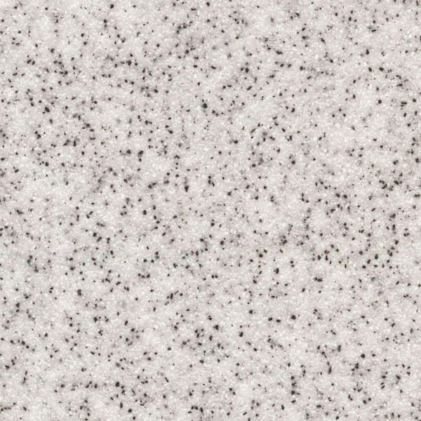 LG Hausys HI-MACS 2 in. x 2 in. Solid Surface Countertop Sample in Gray Sand