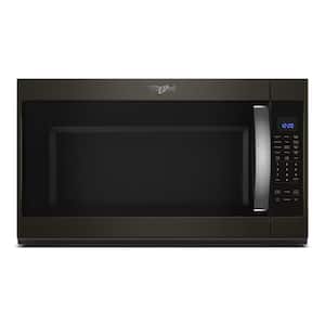 2.1 cu. ft. Over the Range Microwave in Fingerprint Resistant Black Stainless with Steam Cooking