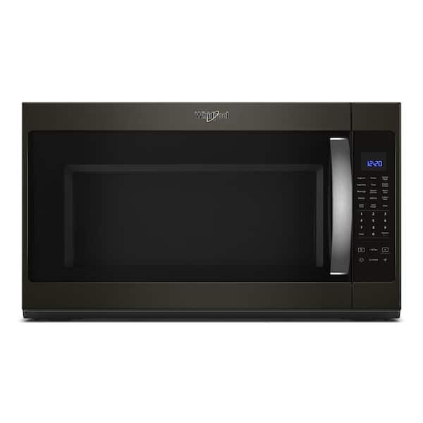 Black Stainless Over-the-Range Microwave Whirlpool WMH53521HV 2.1 Cu Ft 
