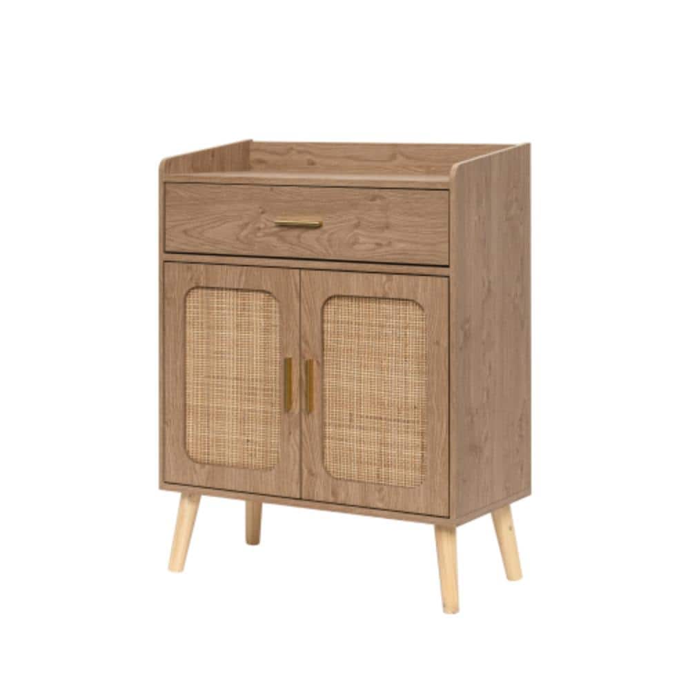 27.36 in. W x 13.78 in. D x 36.02 in. H Bathroom Brown Linen Cabinet with Drawers price history on PriceWatchPro