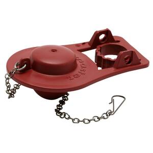 504 2 in. Universal Flexible Frame, Chlorine Resistant Toilet Tank Flapper