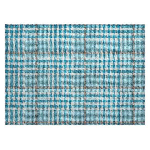 Addison Rugs Chantille Machine Washable Indoor/Outdoor Abstract ACN1054 Teal 1 ft. 8 in. x 2 ft. 6 in. Area Rug