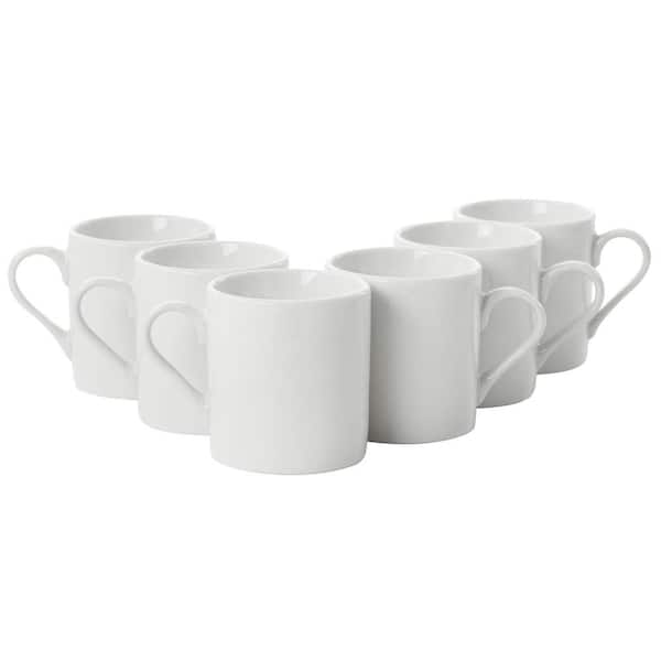 30 Tapered Personalized Espresso Cup Favors 3.5 Oz. I.T.I. Dover™ White  Porcelain After-dinner Cups, Demitasse, Mini Mugs 