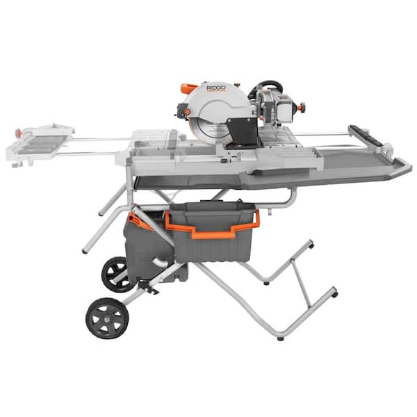 RIDGID 10 in. Variable Speed Commercial Tile Saw R4090 - The Home