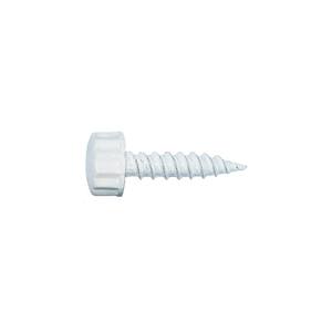 The Hillman GroupThe Hillman Group 35243 Hex Washer Head White Sheet Metal Screw 10 x 2 25-Pack The Hillman GroupThe Hillman Group 35243 Hex Washer Head White Sheet Metal Screw 10 x 2 25-Pack