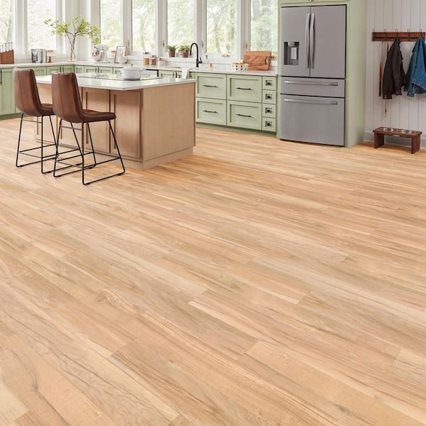 Bailey's Beach Oak 22 MIL x 8.7 in. W x 48 in. L Click Lock Waterproof Luxury Vinyl Plank Flooring (20.1 sq. ft./Case)