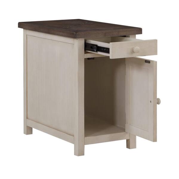 Coast to Coast Bar Harbor II Cream Two Drawer Writing Desk