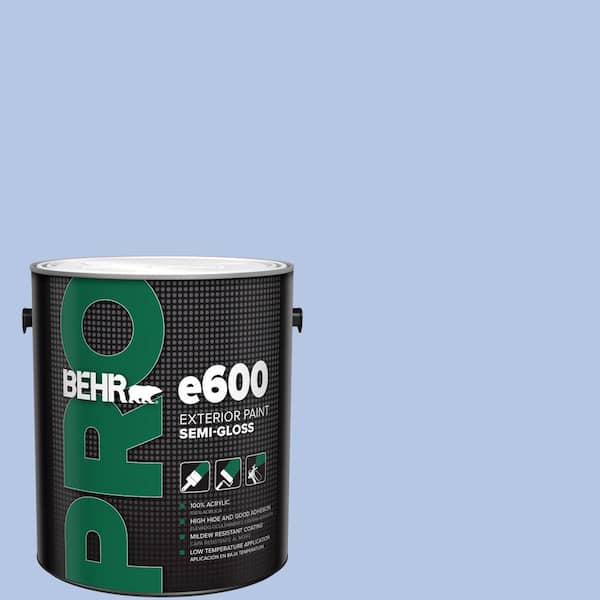 1 gal. #590A-3 Beautiful Dream Semi-Gloss Exterior Paint