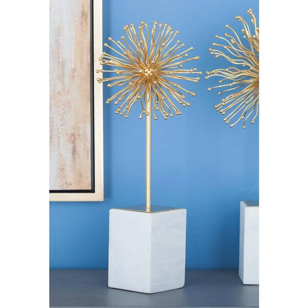 Litton Lane 19 in. Star Decorative Sculpture in Gold