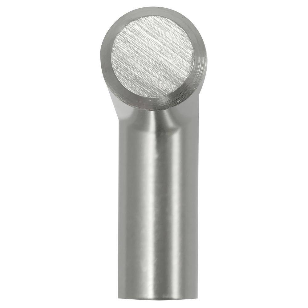 Melrose 8.26" Brushed Satin Nickel Cylindrical Bar Pull