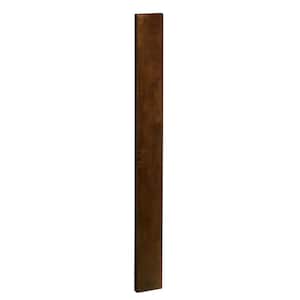 Franklin Stained Manganite Plywood Shaker Stock Assembled Kitchen Cabinet Filler Strip 6 in W x 0.75 in D x 30 in H
