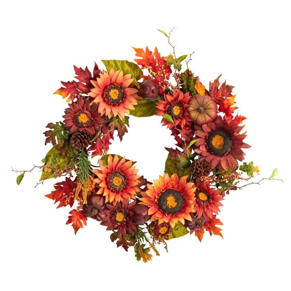 Thanksgiving Gnomies Fall Wreath Kit, Autumn Fall Wreath Kit, Wreath  Supplies