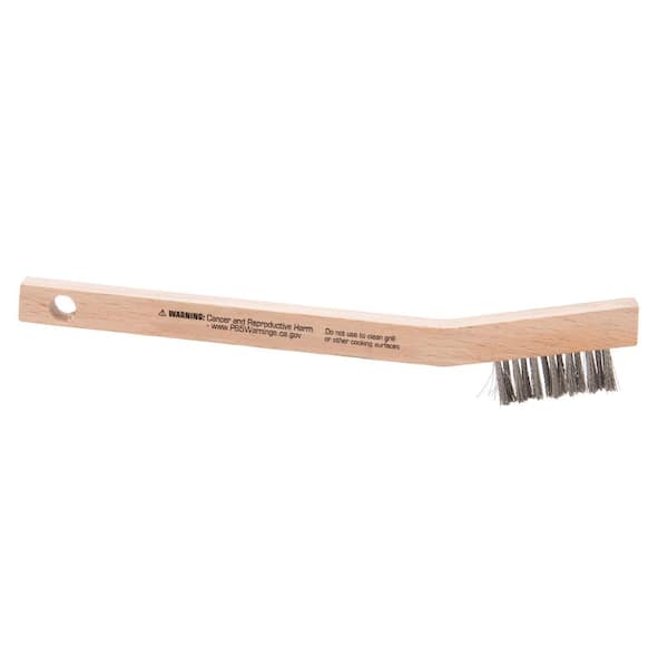 Luwigs Hair Brush and Comb Cleaner with Metal Wire Rake Wooden