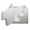 Homeward Bath Avora Bath 52 in. x 30 in. Transfer Whirlpool and Air Bath Walk-In Bathtub in ...