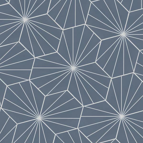 MSI Take Home Tile Sample - Skylight Hexagon 4 in. x 4 in