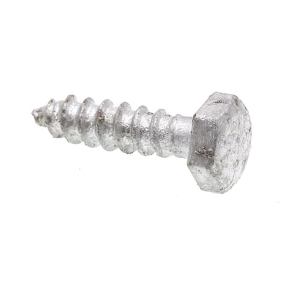 lag Screws Lag Bolt Screw Hot Dipped Galvanized A307 Alloy Steel 3/8 x 2 500 Pcs Quality Metal Fast 
