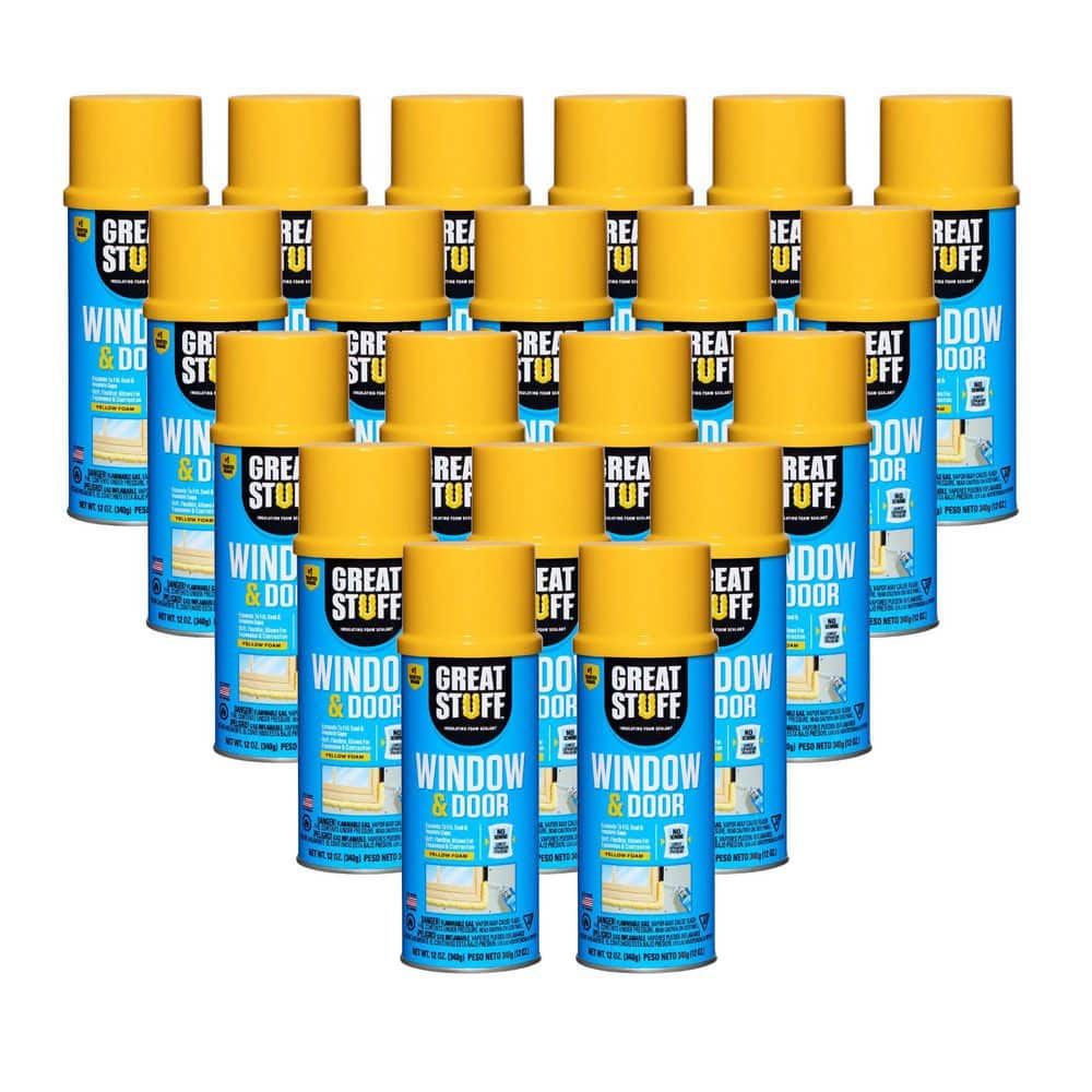 12 oz. Window and Door Insulating Spray Foam Sealant (20 Pack)