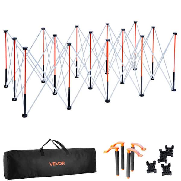 Portable Folding Workstand, 8.02 x 4.12 ft. Collapsible Workbench, 6000 lbs Weight Capacity, Table Top NOT Included