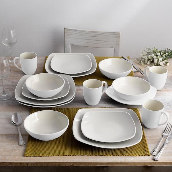 Reviews for Noritake Colorwave White 16-Piece Square (White