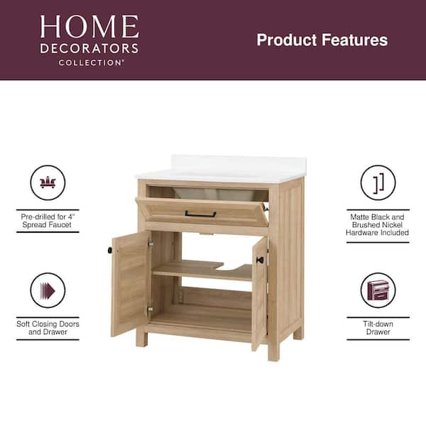 Have a question about Home Decorators Collection Alberson Collection 3-Light Bru