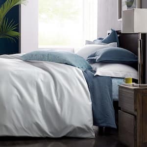 Legends Luxury Solid 600-Thread Count Egyptian Cotton Sateen Duvet Cover