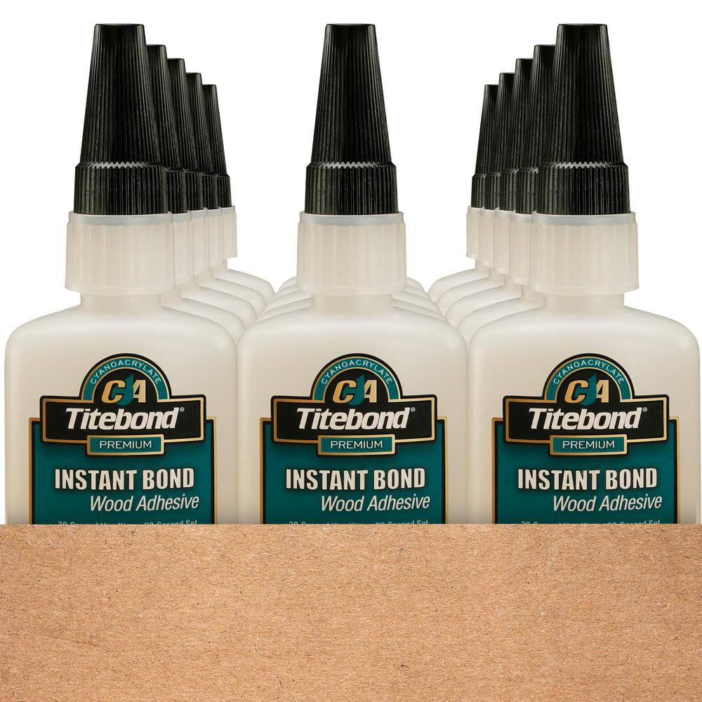 Titebond 2 oz. Instant Bond Wood Adhesive Gel (15Pack) 6231 The Home