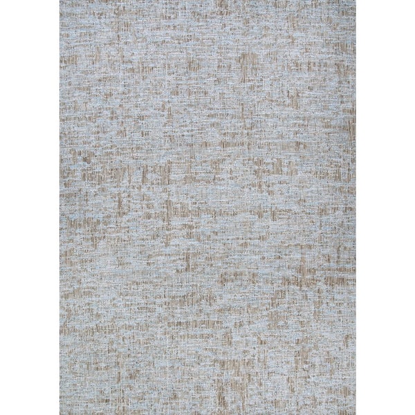 Couristan Charm Timboon Sand-Ivory 3 ft. x 6 ft. Indoor/Outdoor Area Rug